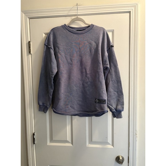 Alphalete Other - Alphalete Men's Terry Crewneck Sweatshirt Distressed Celestial Blue Small NWT